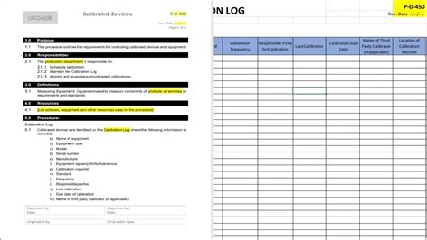 Responsibilities Manager - test lab Engineer - test lab. . Iso 9001 calibration procedure pdf